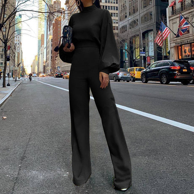 Long sleeved jumpsuit