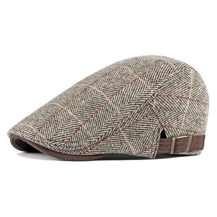 Knitted Beret Men's Casual British Retro