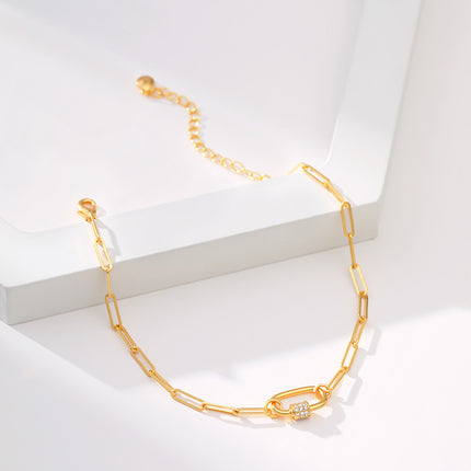 Clip Chain Design European And American Anklet