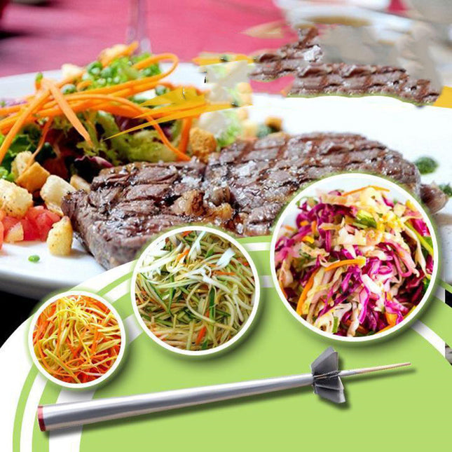 Scallion Cutter Stainless Steel Plum Blossom Cutter