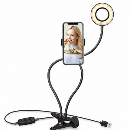 LED Selfie Ring Light for Live Adjustable Makeup Light-8cm Stand