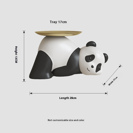 Panda Rooi Wynrak Versiering Wynkas Kombinasie Lig Luuks