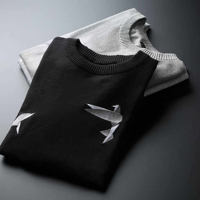 Knitted Top Youth Fashion Loose Cotton Keep Warm