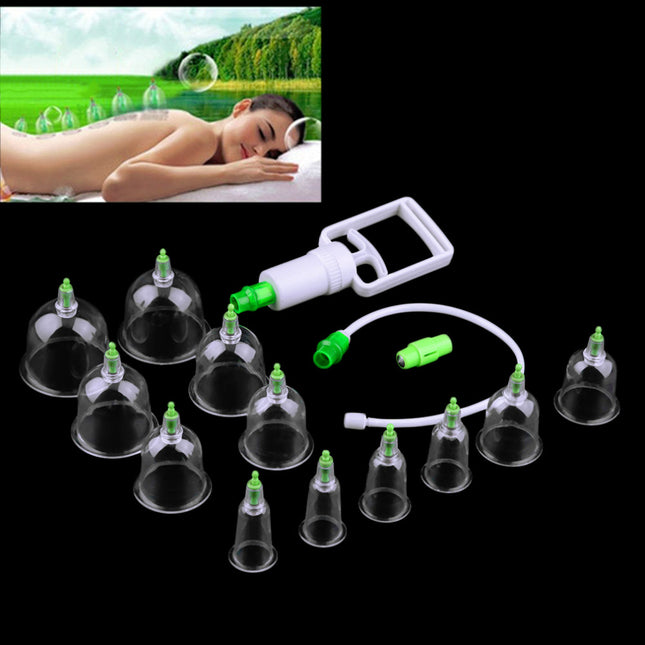 Chinese Great Medical Body Healthy Care 12 Koppies Kit Koppie Terapie Koppies Warm Verkoper