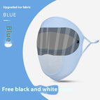 Lens Sun Mask Blue