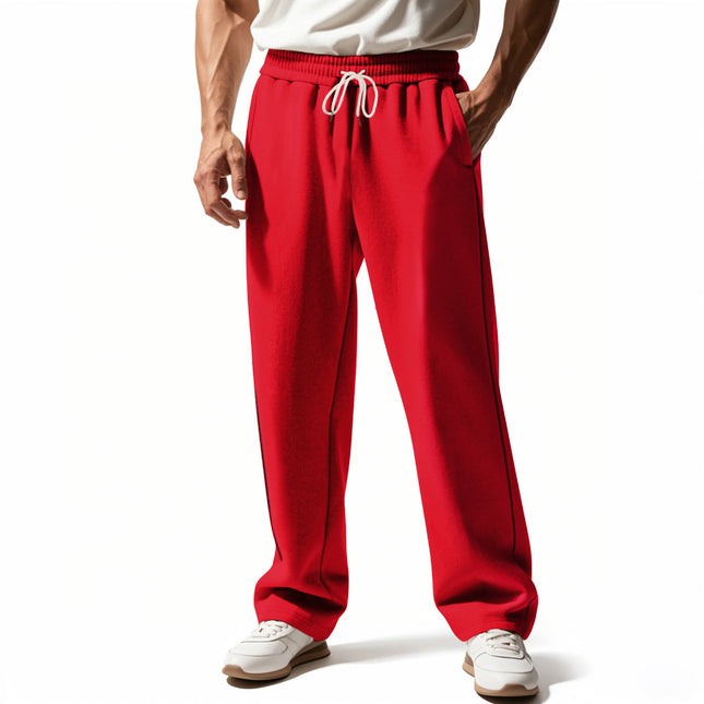 Men's Wear-resistant Heavy Terry Loose Sports Casual Pants