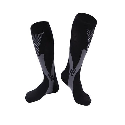 Nylon Men's And Women's Sports Muscle Strength Outdoor Football Compression Socks