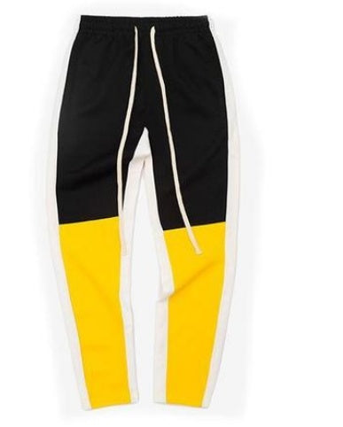Men's Leisure And Comfortable Sports Colorblock Sweatpants
