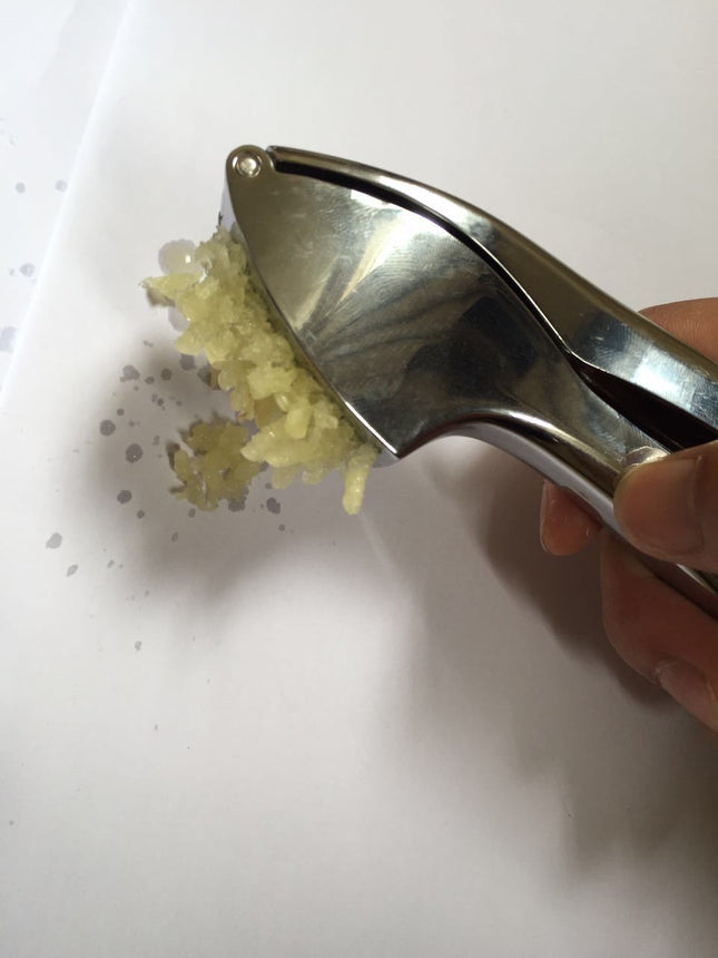 Stainless Steel Garlic Crusher