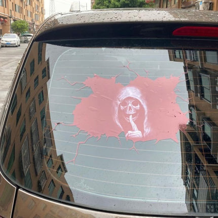 Halloween Car Wall Floor Skull Bumper Horror Sticker