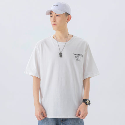 Loose Print Casual Summer New Short Sleeves