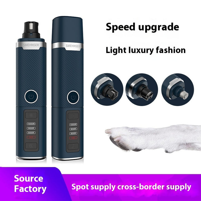 Dog Nail Scissors High-speed Electric Dogs And Cats Pet Nail Piercing Device