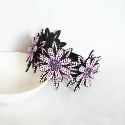 Strass Blom Plaat Haarrek