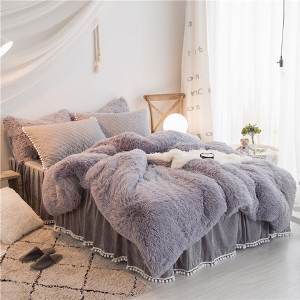 Koreaanse nerts fluweel warm beddegoed