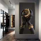 Holding gold / 20X30cm