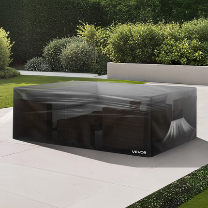 Patio Buitenmeubels Bedekking 420D Waterdigte Tafel Stoele Bank 126'x126'
