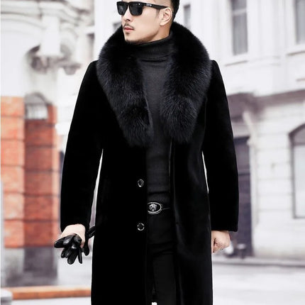 Men's fur coat