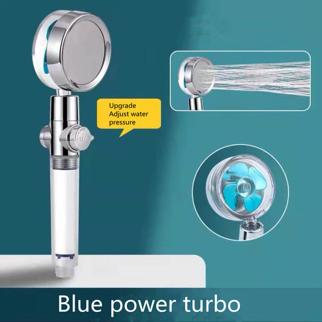 Stortkop Waterbesparende Vloei 360 Grade Draaiend Met Klein Waaier ABS Reën Hoëdruk Spuitstuk Badkamer Toebehore