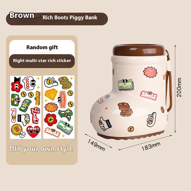 Dopamine Desktop Stationery Storage Cartoon Pen Holder