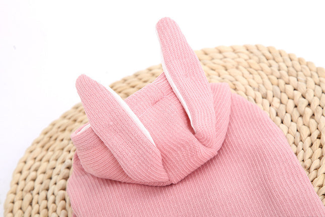 Dog Bichon Teddy Fighting Rabbit Ear Sweatshirt