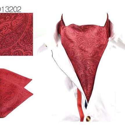 Double Sided Men's Vintage Cashew Flower Scarf