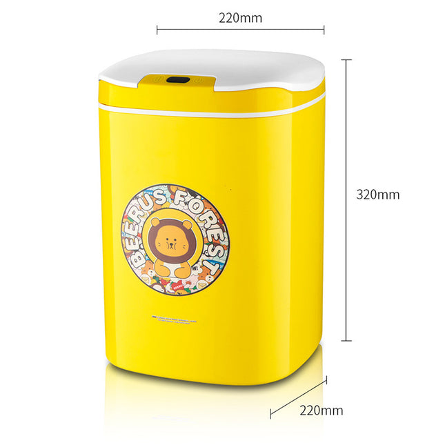 Electric Intelligent Automatic Induction Touchless Infrared Motion Sensor Rubbish Trash Can Smart Waste Bins