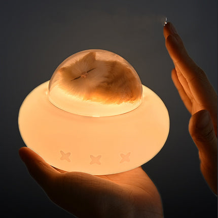 Colorful Atmosphere Lamp Rechargeable Children's Bedroom Bedside Table Lamp