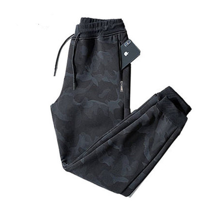 Camouflage Sweatpants Plus Fat Plus Size Loose-fitting Trousers