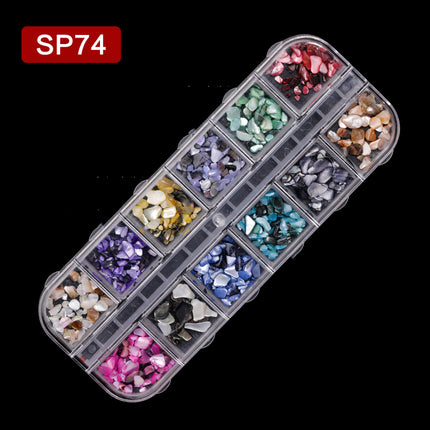 Ultrathin Fragment Skulp Stukkie Spyker Pêrel Diamant Juweliersware