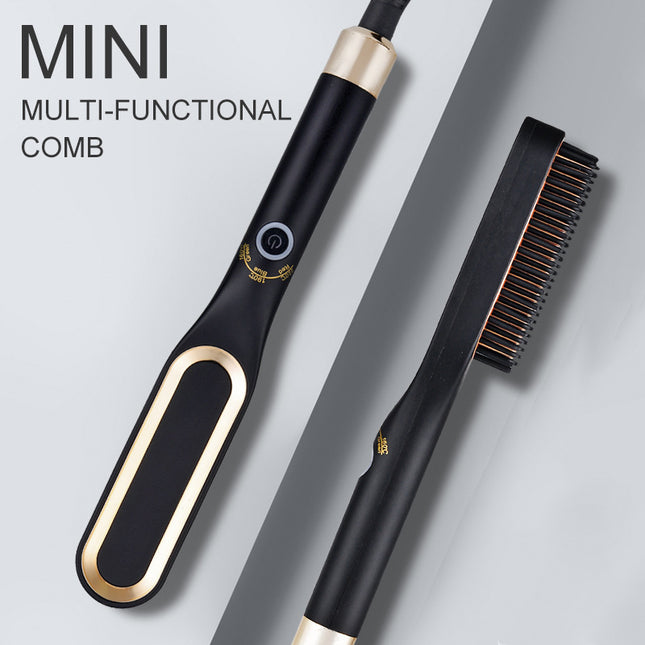 Mini Haarreguitmaakborsel Warm Kam Yster Keramiek