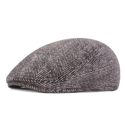 Beret Men's And Women's Simple Caps Autumn And Winter Hats