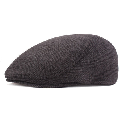 Beret Men's And Women's Simple Caps Autumn And Winter Hats