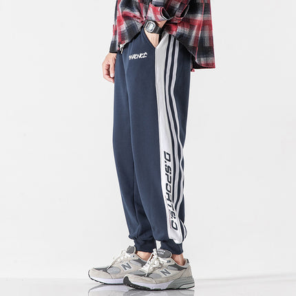 Drawstring Pants Men's Autumn Sweatpants Tide Brand Overalls