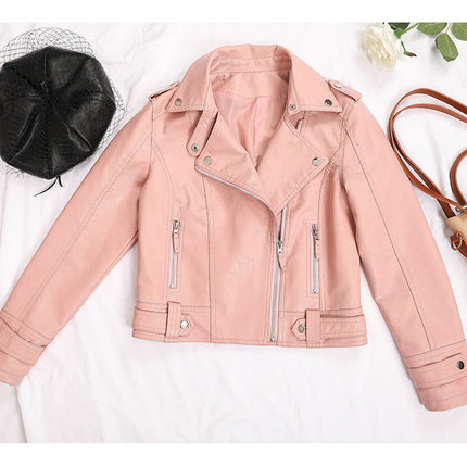 Korean Slim Leather Jacket
