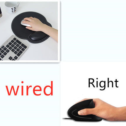 Ergonomic Vertical Wireless Mouse 6 Buttons Optical Mice