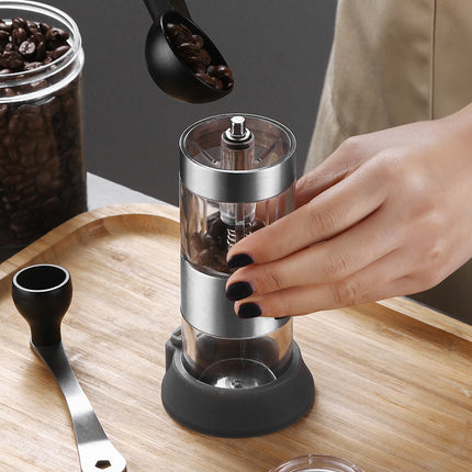Hand Grinder Coffee Bean Grinder Small Mini Manual Grinder All-In-One Coffee Machine
