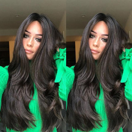 Half-length Long Curly Big Wavy Female Long Hair