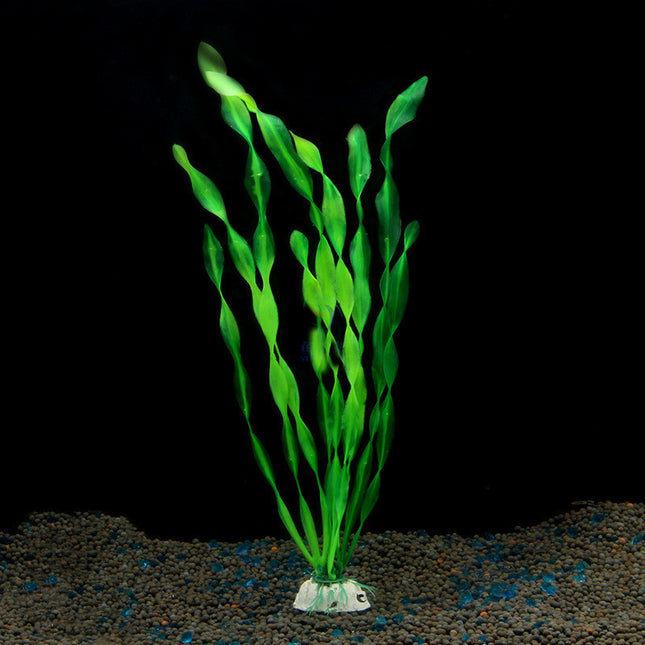 Aquarium Simulation Water Plants North American Fish Tank Landscaping Aquarium Decorations Fake Fish Grass Seabed Thin Strips Of Water Kelp Grass