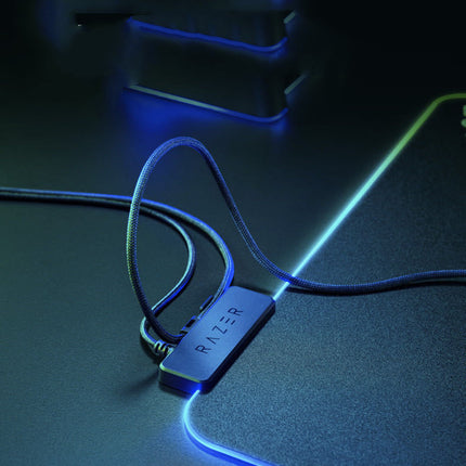 Razer Firefly Hard V2 RGB Game Mouse Pad Can Customize The Built-in Cable Non Slip Rubber Base