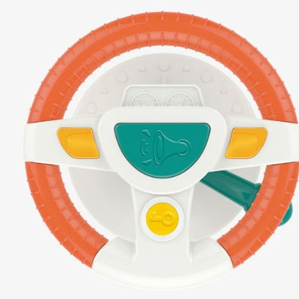 Baby Kids Eletric Simulation Steering Wheel Toy Driving Interactive Musical Educational Toy