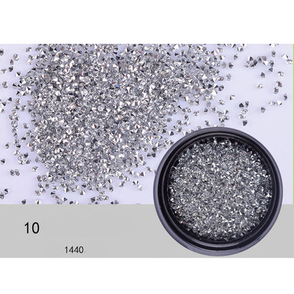 Super Flash Rooi Diamant Naald Diamant Gemeng Met Ertskristal Sand Vol Sirkonium Stel