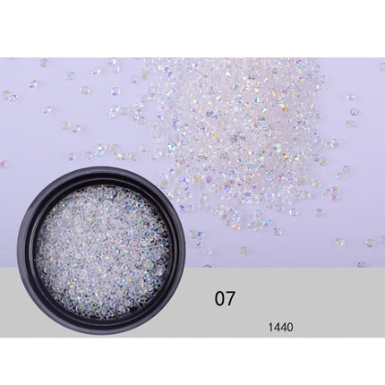 Super Flash Rooi Diamant Naald Diamant Gemeng Met Ertskristal Sand Vol Sirkonium Stel