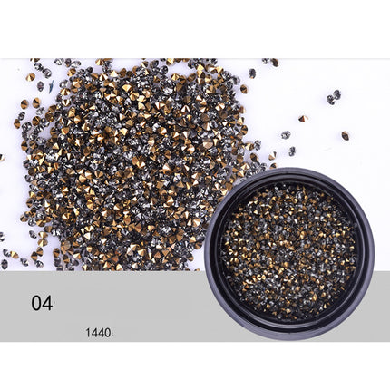 Super Flash Rooi Diamant Naald Diamant Gemeng Met Ertskristal Sand Vol Sirkonium Stel