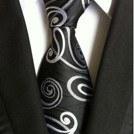 Men S Tie 8cm Business Gentleman British Formal Wear