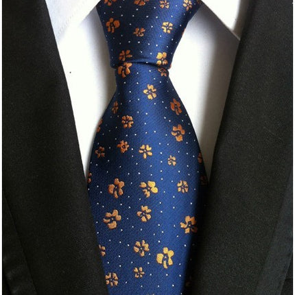 Men S Tie 8cm Business Gentleman British Formal Wear