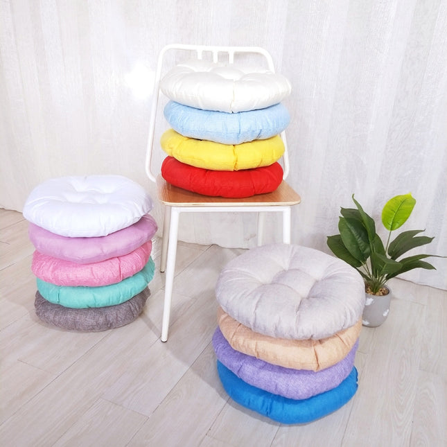 Kussing Katoen-En-Linne Gestoomde-Broodjie Kussing Vars Japannese Futon Kussing Tatami Kussing