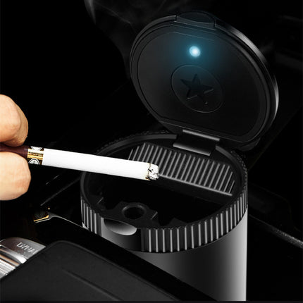 Creative Covered Ashtray in Car with Cover