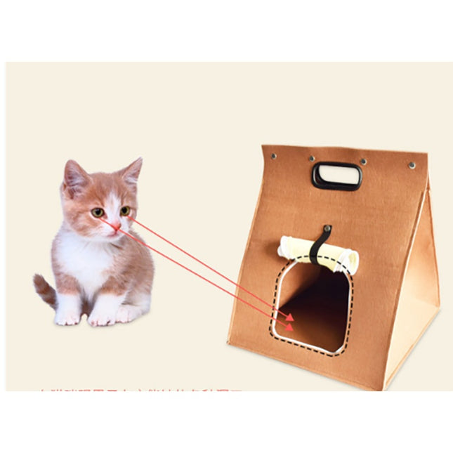 Cat Supplies Cat Kennel Woolen Felt Four Seasons Princess Dog