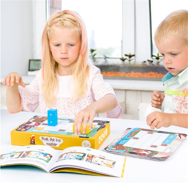 Labyrinth Assembled Magnetic Building Blocks Educational Wooden Toys