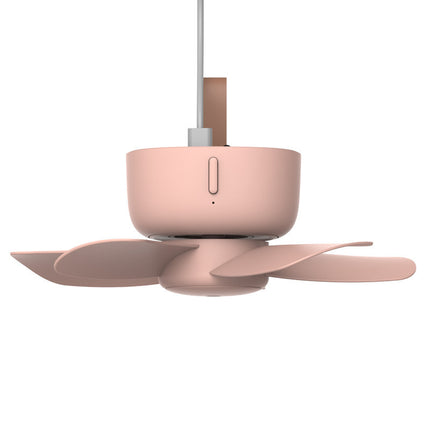 Remote Control Timing USB Powered Ceiling Fan Air Cooler 4 Speed Fan for Bed Camping Indoor Outdoor Hanging Tent Hanging